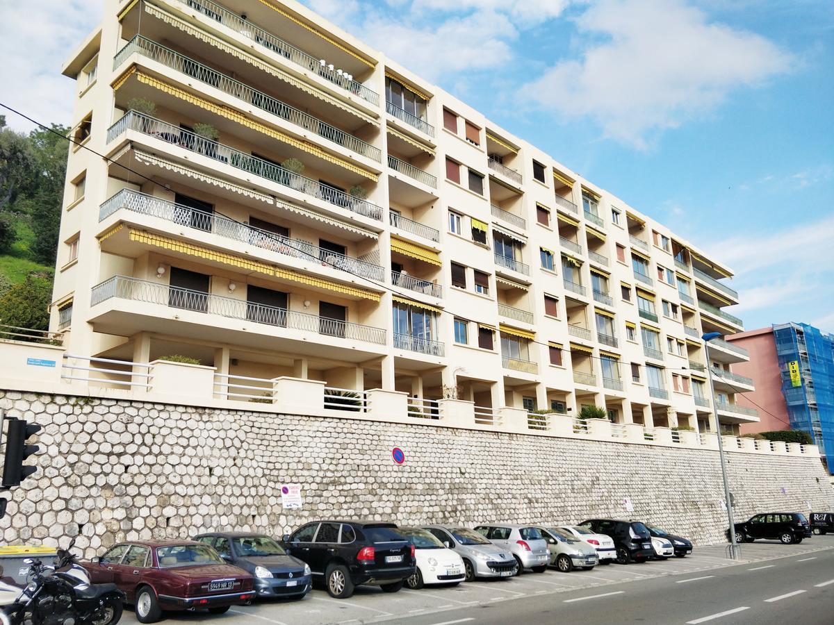 Vintage Flat Overlooking Villefranche Bay Leilighet Eksteriør bilde